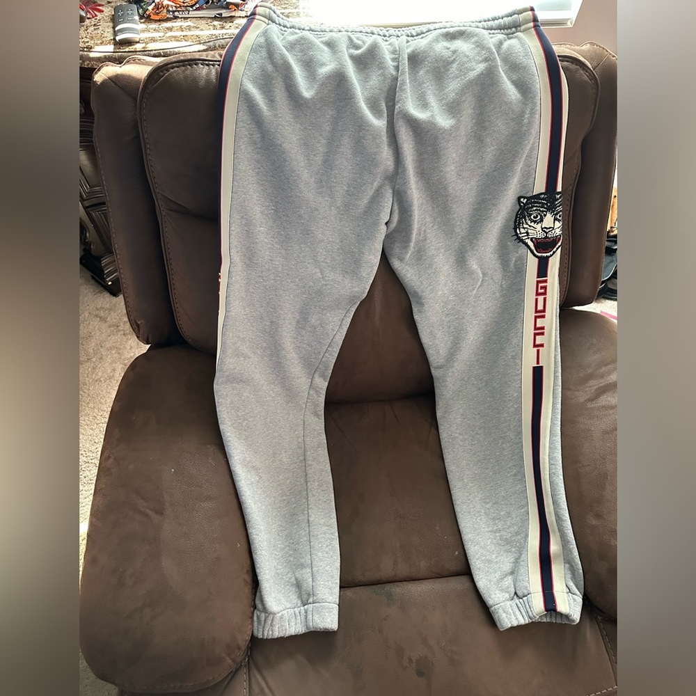 Gucci 3xl webbing sweatpants
